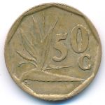 South Africa, 50 cents, 1994