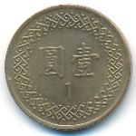 Taiwan, 1 yuan, 2006