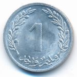 Тунис, 1 миллим (1960 г.)