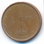 Италия, 2 евроцента (2006 г.)