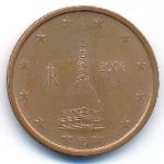 Italy, 2 euro cent, 2006