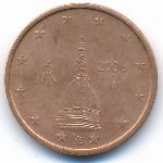 Italy, 2 euro cent, 2006