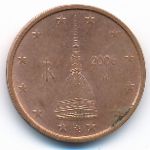 Italy, 2 euro cent, 2006