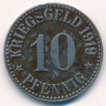 Кассель., 10 пфеннигов (1919 г.)