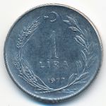 Turkey, 1 lira, 1969&ndash;1978