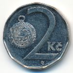 Чехия, 2 кроны (2004 г.)