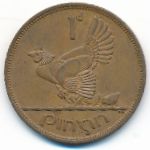 Ireland, 1 penny, 1965