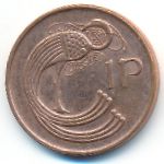 Ирландия, 1 пенни (1988–2000 г.)