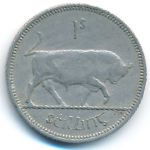 Ireland, 1 shilling, 1968