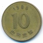 Южная Корея, 10 вон (1985–1996 г.)