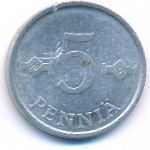 Finland, 5 pennia, 1977
