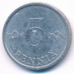 Finland, 5 pennia, 1983