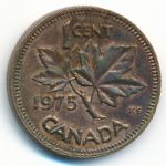 Канада, 1 цент (1975 г.)