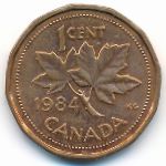 Канада, 1 цент (1984 г.)