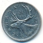 Канада, 25 центов (1974 г.)