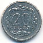 Польша, 20 грошей (2008 г.)