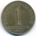Австрия, 1 шиллинг (1960 г.)