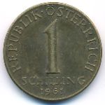 Австрия, 1 шиллинг (1961 г.)