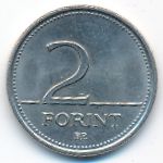 Венгрия, 2 форинта (1997 г.)
