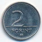 Венгрия, 2 форинта (2001 г.)