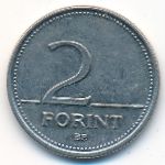 Венгрия, 2 форинта (2002 г.)
