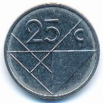 Аруба, 25 центов (1986–2012 г.)