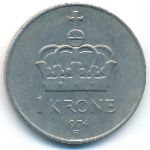Норвегия, 1 крона (1974 г.)