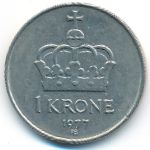 Норвегия, 1 крона (1977 г.)