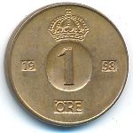 Швеция, 1 эре (1958 г.)