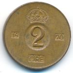 Швеция, 2 эре (1970 г.)