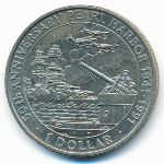 Соломоновы острова, 1 доллар (1991 г.)