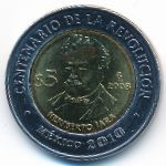 Мексика, 5 песо (2008 г.)