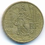 France, 10 euro cent, 1999