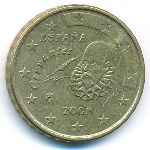 Испания, 10 евроцентов (2003 г.)