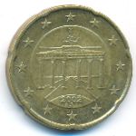 Германия, 20 евроцентов (2002 г.)
