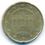 Германия, 20 евроцентов (2002 г.)