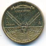 Australia, 1 dollar, 2007
