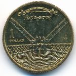 Australia, 1 dollar, 2007