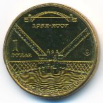Australia, 1 dollar, 2007