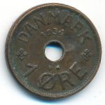Дания, 1 эре (1934 г.)