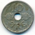 Denmark, 10 ore, 1937