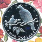Cook Islands, 5 dollars, 1979