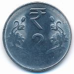 Индия, 2 рупии (2012 г.)