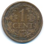 Нидерланды, 1 цент (1917 г.)