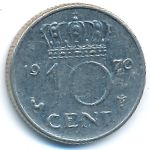 Нидерланды, 10 центов (1970 г.)