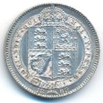 Великобритания, 1 шиллинг (1889–1892 г.)