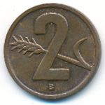 Швейцария, 2 раппена (1955 г.)