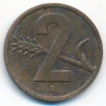 Швейцария, 2 раппена (1955 г.)