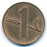 Швейцария, 1 раппен (1957 г.)