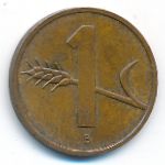 Швейцария, 1 раппен (1995 г.)